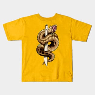 Snake and Dagger 2 Kids T-Shirt